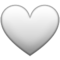 White Heart emoji on Samsung